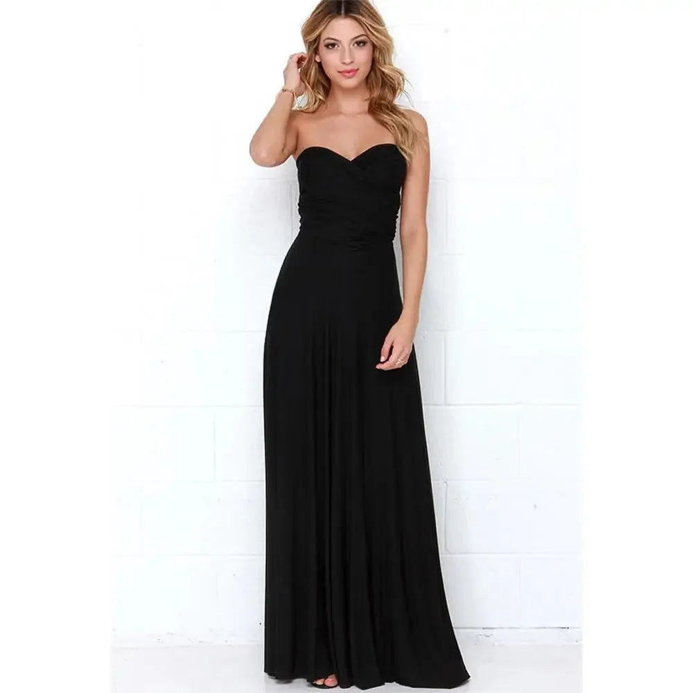 Long Dress Party Bridesmaids Infinity Robe Longue Femme