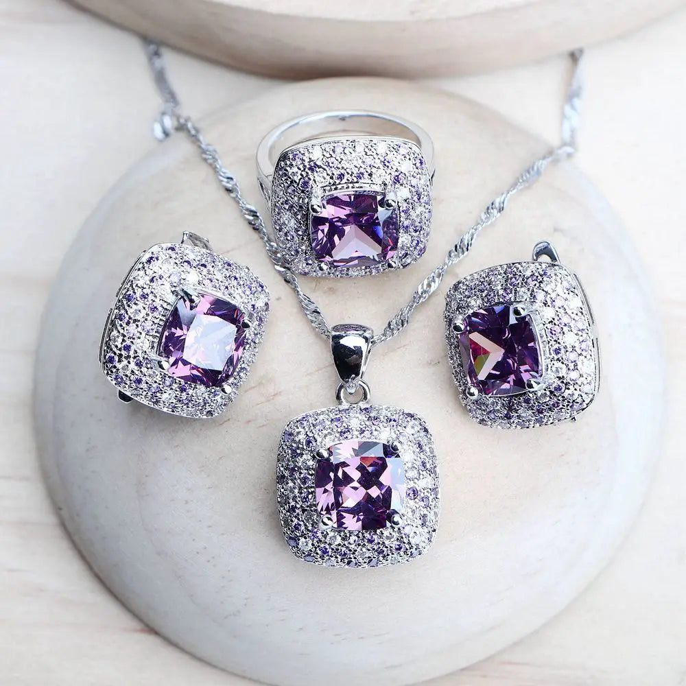 Purple Majesty Jewelry Set