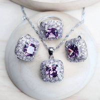Purple Majesty Jewelry Set