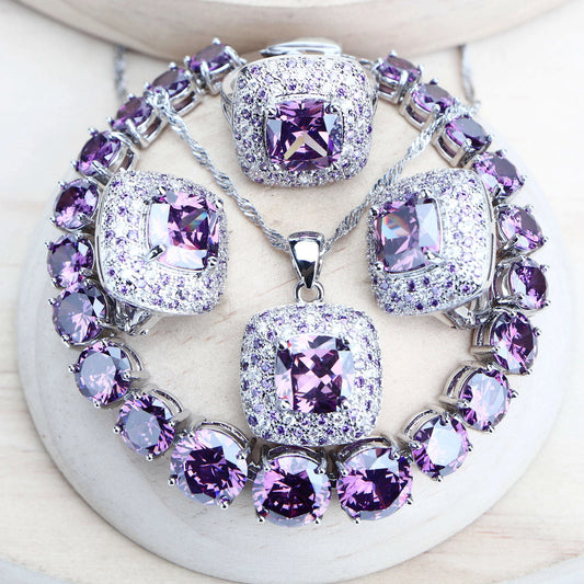 Purple Majesty Jewelry Set