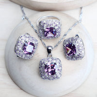 Purple Majesty Jewelry Set