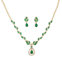 Royal Leaf Jewelry Set