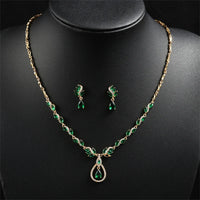 Royal Leaf Jewelry Set