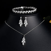 Royal Leaf Jewelry Set