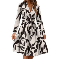 Women'S Fashion V-Neck Long Sleeve