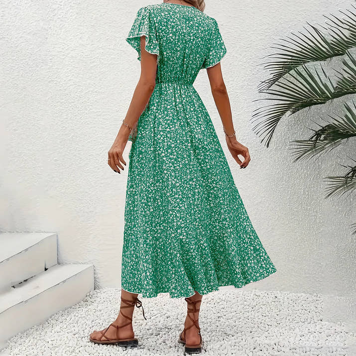 Women's Summer Flower Dress 2025